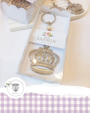 Souvenirs Llavero para 15 años / eventos + Cajita + Tarjetita Personalizada