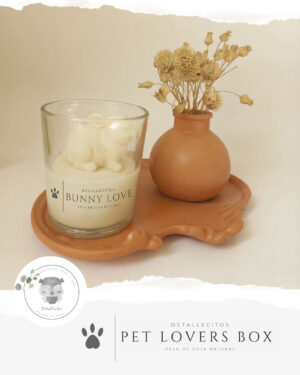 Pet Lovers - Bunny Love + Vela soja